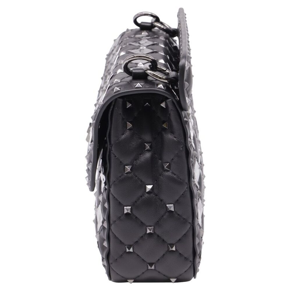 Valentino Medium Rockstud Spike.It With Metal Rhombus Detail Shoulder Bag in - Picture 5 of 12